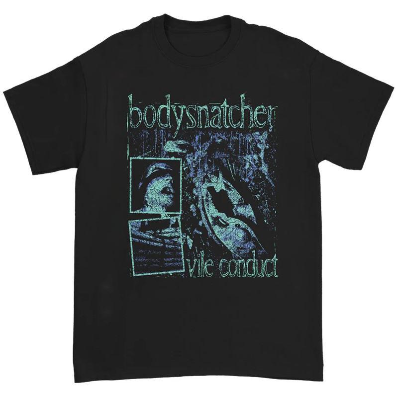 Bodysnatcher Band Album Rock Unisex Black 100% Cotton T-Shirt MI103 XXL