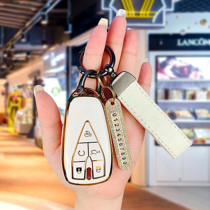 Compatible Car Key Cover for Changan CS75plus, Yidong CS55, CS35plus, and Oshan X5/X7 Models