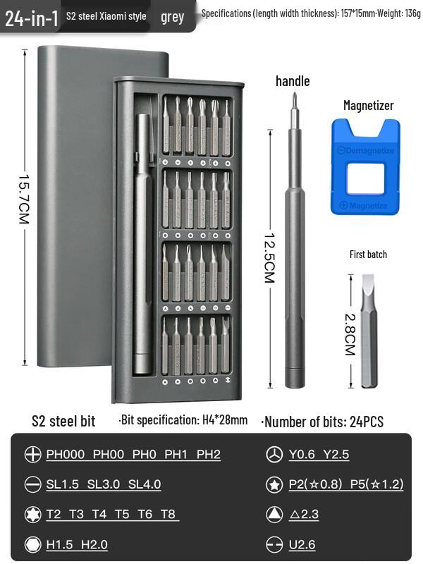 Ally Precision 24-in-1 Screwdriver Set