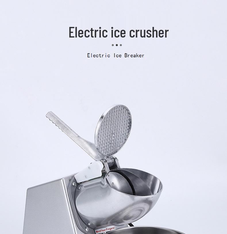 Portable Ice Maker & Electric Ice Crusher with Tray for Coffee Shops