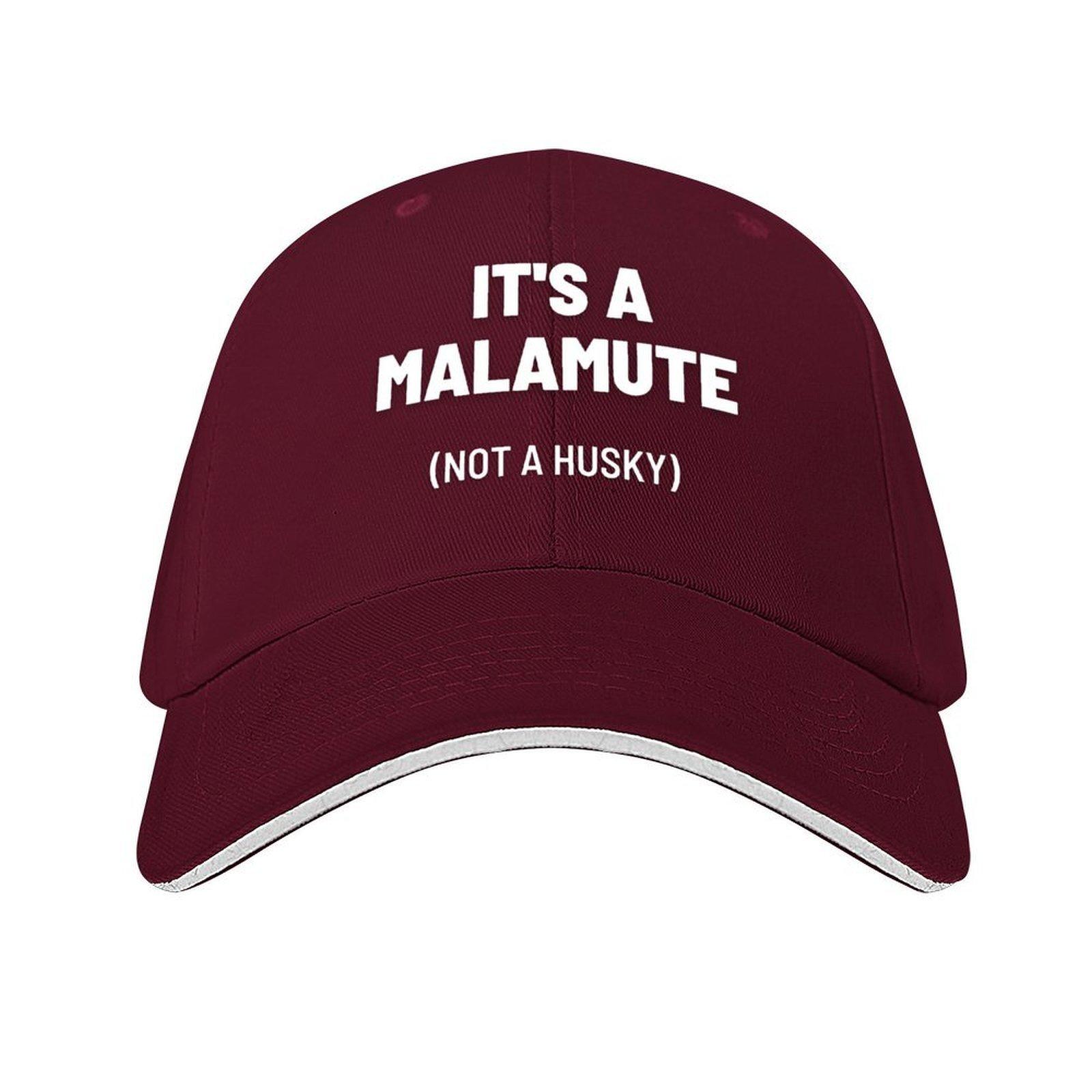 It s A Malamute Baseball Cap Sun Cap Golf Cap Christmas Hat sun hat Baseball For Men Women s