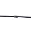 Adjustable Anti-Lost Black Whistle Sports Referee Lanyard