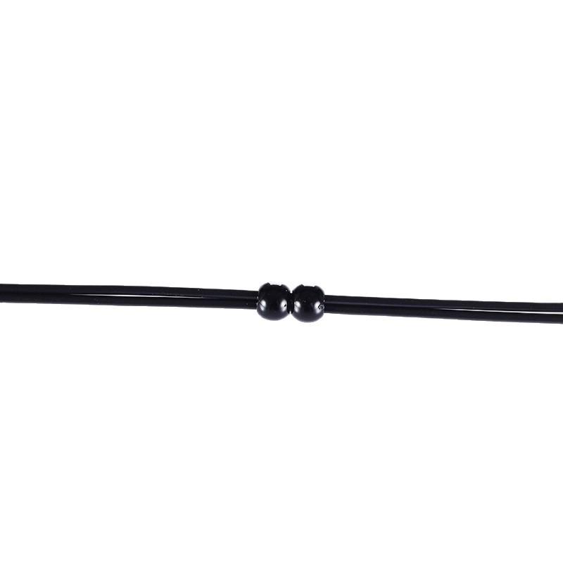 Adjustable Anti-Lost Black Whistle Sports Referee Lanyard