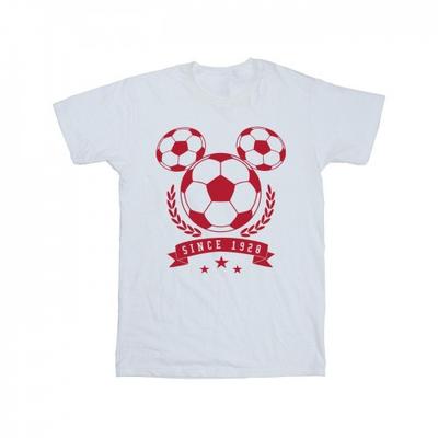 Mens Mickey Football Head T-Shirt