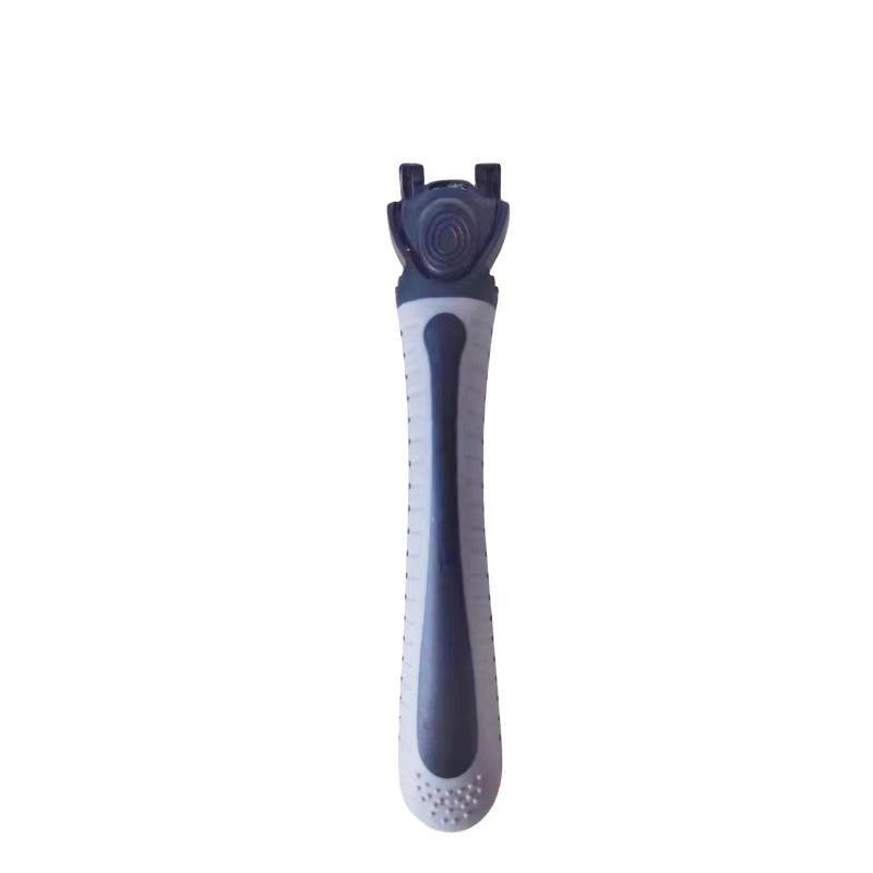 Шестислойная мужская бритва из нержавеющей стали с бритвенной головкой Single handle чёрный