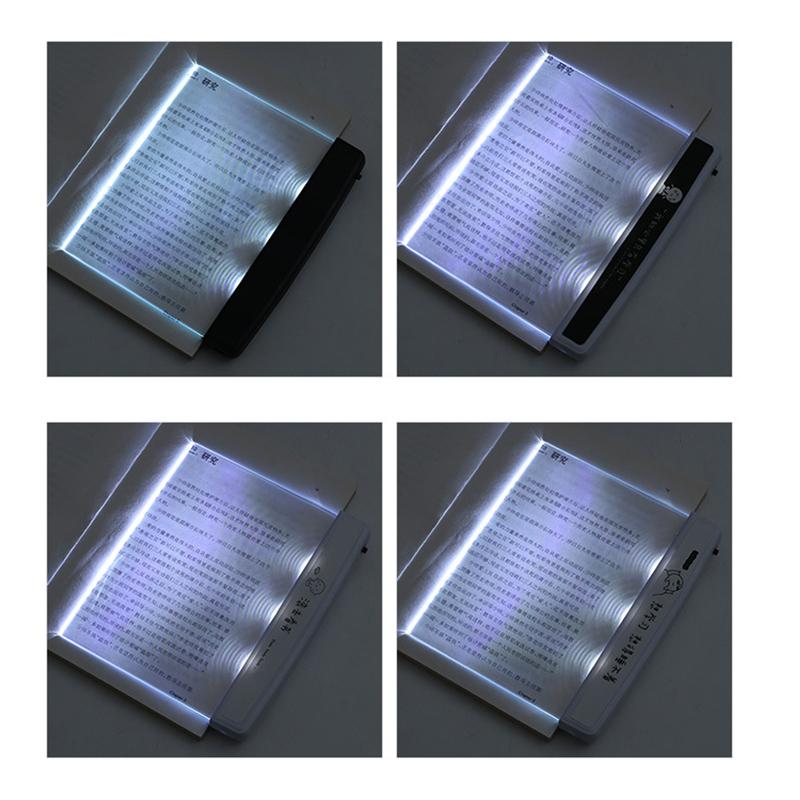 Led Book Light For Reading In Bed,Flat Panel Eye-Caring Bookmark Light,Portable Reading Lamp,Mini Night Light,Car,Travel,Gifts