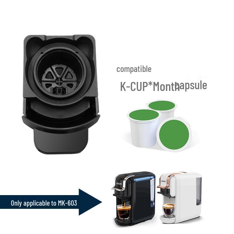 Máquina de Cápsulas de Café CAFELFFE: Cafeteira Doméstica Compatível para Pó de Café e Múltiplas Cápsulas