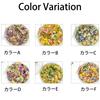 Pressed Set of Dried Flower Petal Dried Pressed Nail Art Dried Flower Petal Pressed Flower Flakes for Nail Natural Nail Decor Mixed Set for Nails