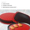 Cookware Reusable Air Fryer Lining Non-slip Silicone Pad Air Fryer Supplies Square Air Fryer Accessories Kitchen Tools Gadgets
