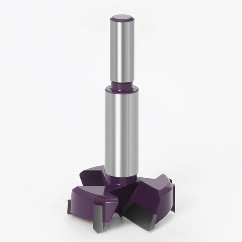 3-Schneidige 35mm 45mm Rundschaft Holz Lochsäge Bohrer Öffner Holzbearbeitung Scharnierloch Bohrer Bohrer Bits Schneidwerkzeug BohrerBits