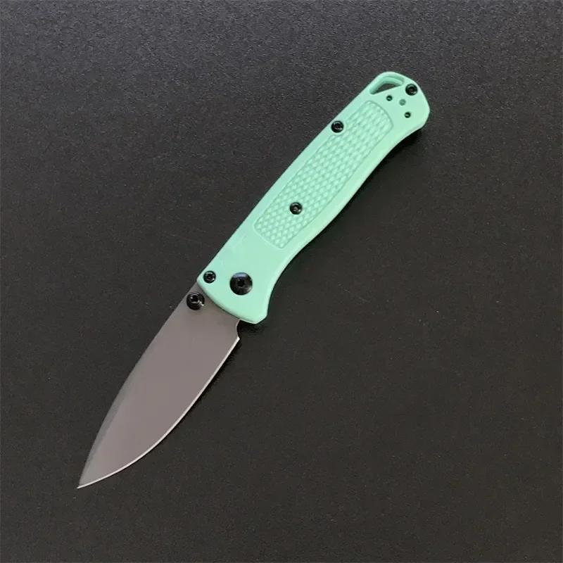 Pocket Knifes BM 533 Mini Bugout Folding Knife Nylon Fiber Handle Kitchen Knives Utility Meat Cleaver Fruit Sharp Knife EDC Tool