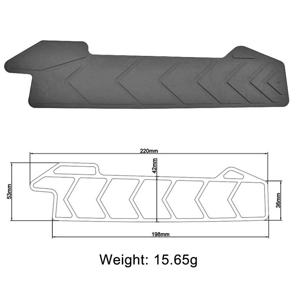 Road Bicycle Paster Frame Scratch-Resistant Protector Bike Chain Guard Sticker