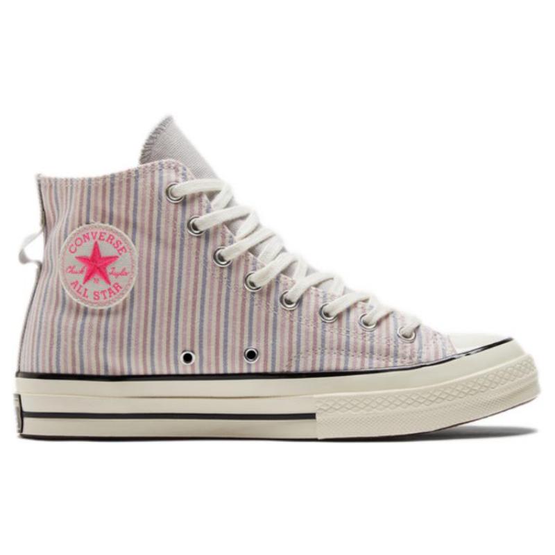 Converse 1970s Striped Casual High-Top Canvas Unisex Pink Purple