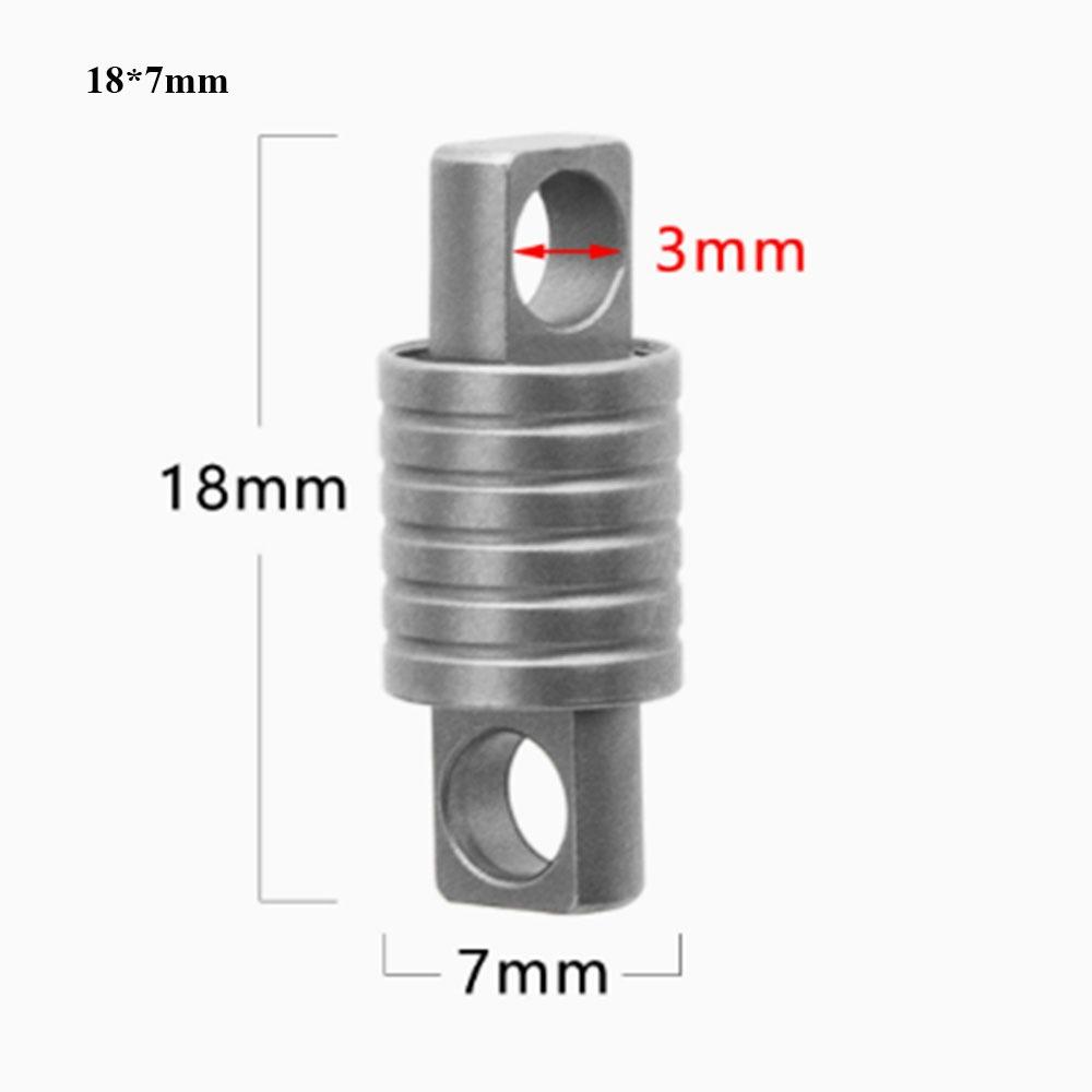 Portable Brass Keychain Ultra-light Car Key Ring New Titanium Alloy Keychain Outdoor Small Tool