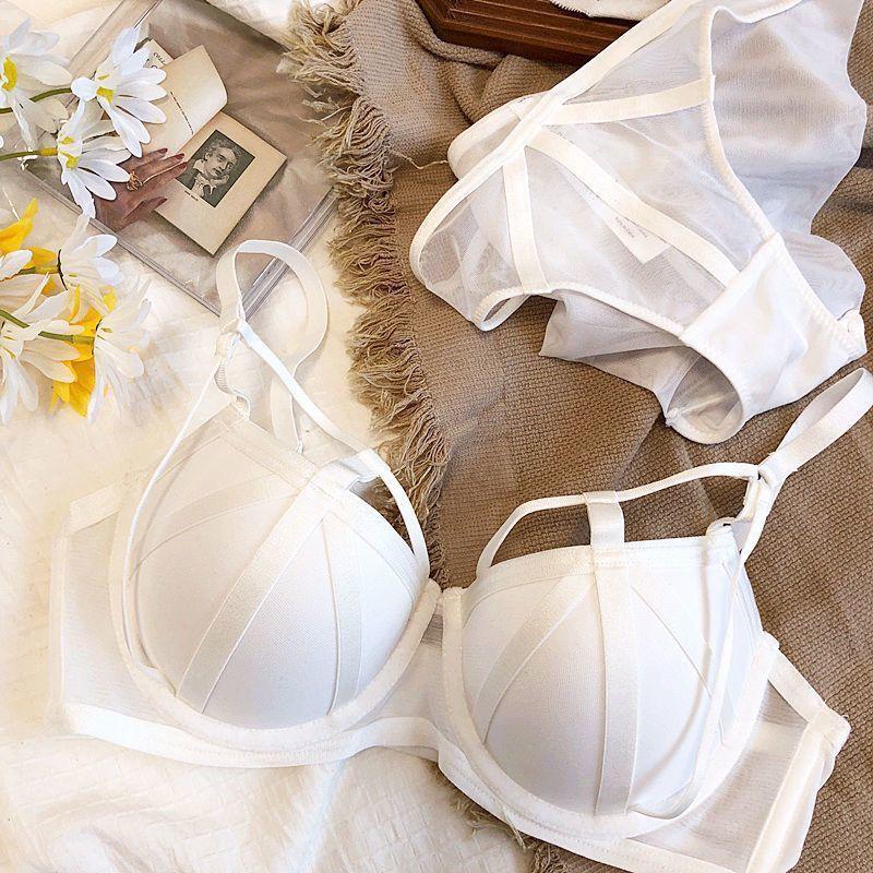 Sexy Unterwäsche Damen Anzug, kleine Brüste zeigen groß, Push-up BHs, seitliche Brüste zusammenführen, Anti-Hänge-BH, verstellbarer Oberteil-Stütz-BH