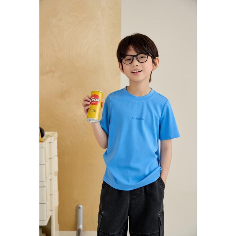 Children's Letter Print Breathable T-Shirt 9462D