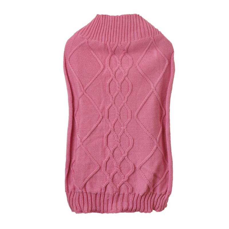 

Fashionable Dog Sweater Beadwork Knitwear for Pet All Breeds Pullover Jumper Sweater for Cold Weather Pet Dog Clothing XS червоний