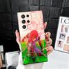 Blue L-Locks Chigiri Hyoma Soft Phone Case for Samsung Galaxy S26 S25 Edge S24 Ultra S23 Plus S22 S21 FE S20 Black Cover Back Sh