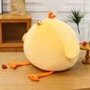 Funny Fat Chicken Plush Toys Pillow Soft Simulation Cute Plushie Dolls Neck Pillow Stuffed Animal for Boys Girls Festival Gifts