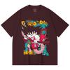 230 Gsm 100% Cotton Dragon Ball V35 Goku Print Unisex Heavy Cotton T Shirt