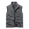 6XL Plus Size Men's Summer Outdoor Hiking Vest Tactical Multi-pocket Lightweight Soft Shell Utility Travel Safari Cargo Vest Men