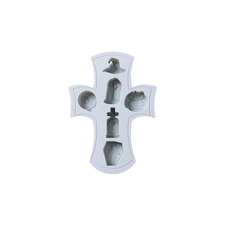 Versatile Homemade Halloween Silicone Cake Mold For Creative Baking And Candy Making