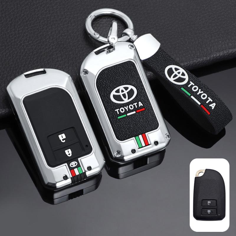 2026 Hot For Toyota Hub Caps Car Remote Key Case Cover Shell for Toyota Auris Corolla Reiz Avensis Verso Yaris Aygo Rav4 Scion T