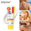 Sun Protection Cream Moisturizing UV Defense Lightweight Sunscreen Lotion Non Sticky Formula for Face Body Beach and Summer Travel