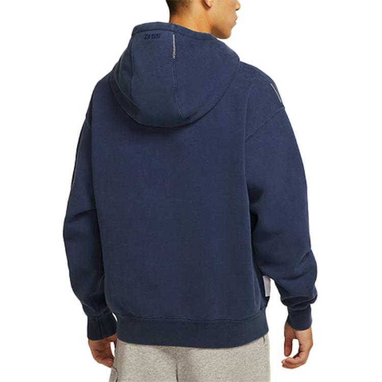 New Nike NAI KE Cha Sweatshirts Men Space Blue DQ9311-492