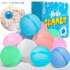 New Reusable Water Balloons Refillable Water Balloon Quick Fill Self Sealing Water Bomb Splash Balls for Kids Swimming Pool
