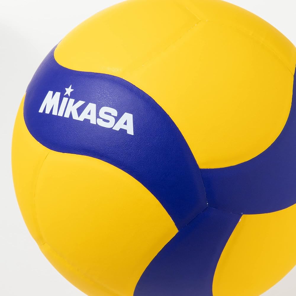 MIKASA VT370W Tréninkový medicinbal na volejbal 370g Žlutý/Modrý pro obecné použití, pro univerzity a střední školy