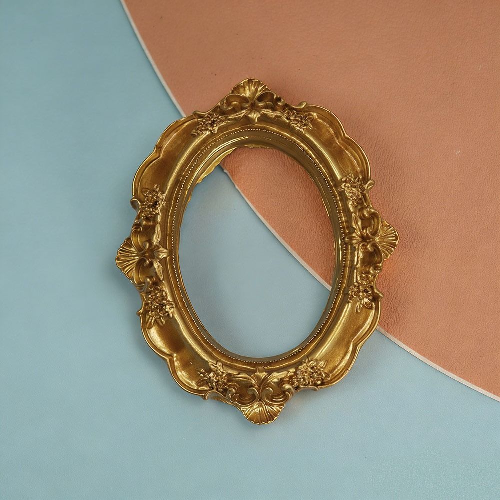 Vintage Resin DIY Shadow Box Frame Gold DIY Mini Photo Frames Memory Display Frames Gifts