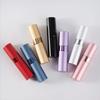 8ml Metal Aluminum Refillable Perfume Bottle Cosmetic Spray Mini Portable Empty Refill Jar Travel Liner Glass Tool