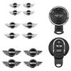 Car Key Emblem Stickers Auto Control Key Logo For Mini Cooper One Countryman Clubman JCW F54 F55 F56 F57 F60 R55 R56 R57 R60 R61