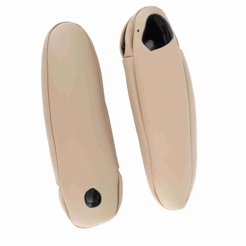 2Pcs Car Seat Armrest Synthetic Leather Cover for Lexus RX 300 330 350 2003?2009Beige