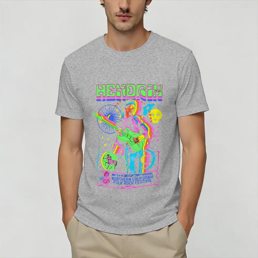 Unisex Jimi Hendrixs T Shirts Cotton Clothing Vintage Short Sleeve Round Neck Tee Shirt 4XL 5XL 6XL TShirts