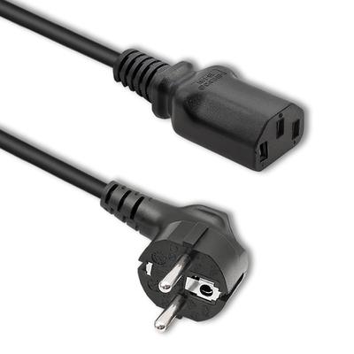 Qoltec Power Cable IEC C13/SCHUKO | 3x0.75mm² | 1.5m
