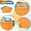 Waist Fan 100 Gear Adjustable Handsfree Wearable Portable for Fishing Camping Hiking Farm Sports