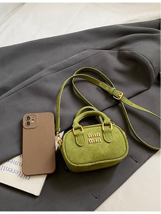 Korean Style Frosted Princess Crossbody Bag - Versatile Women's Shoulder Bag for Little Girls