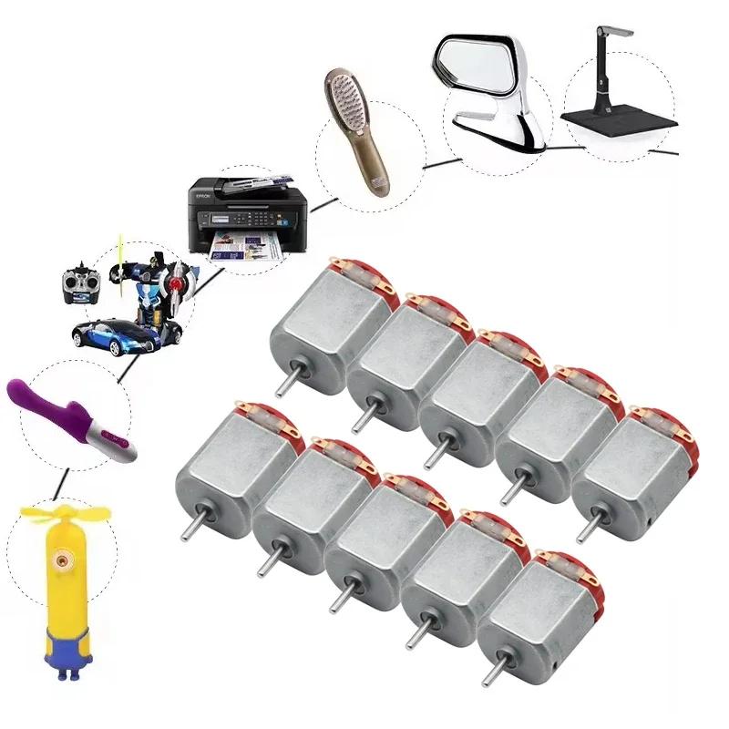 3/6/10PC General 130 DC Motor Micro DC3-6V 5000-10000RPM Engine for Miniature Electric Motor Four-wheel Motor Small DIY Toys