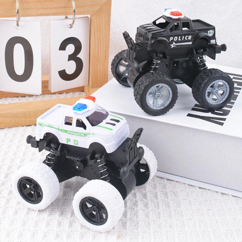 Children's Inertial Stunt Dinosaur Excavator & Dump Truck Toy Set