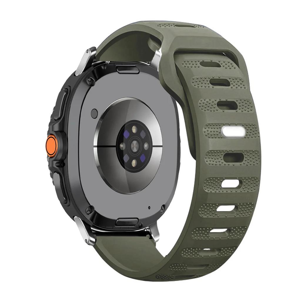 No Gaps Silicone Strap for Samsung Watch 8 40/44MM 8 Classic 46MM Band Correas for Galaxy Watch Ultra(2025) Bracelet Accessories