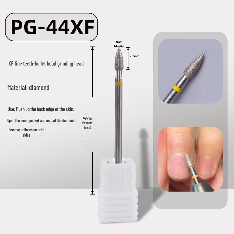 Russischer Diamantschleifer Maniküre-Werkzeug zur Nageloberflächen-Vorbehandlung