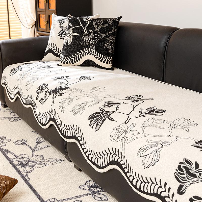 Special-shaped Sofa Cushion 2025 New One-piece Straight Row Non-slip Sofa Seat Cushion Universal Sofa Cover Towel for All Seasons