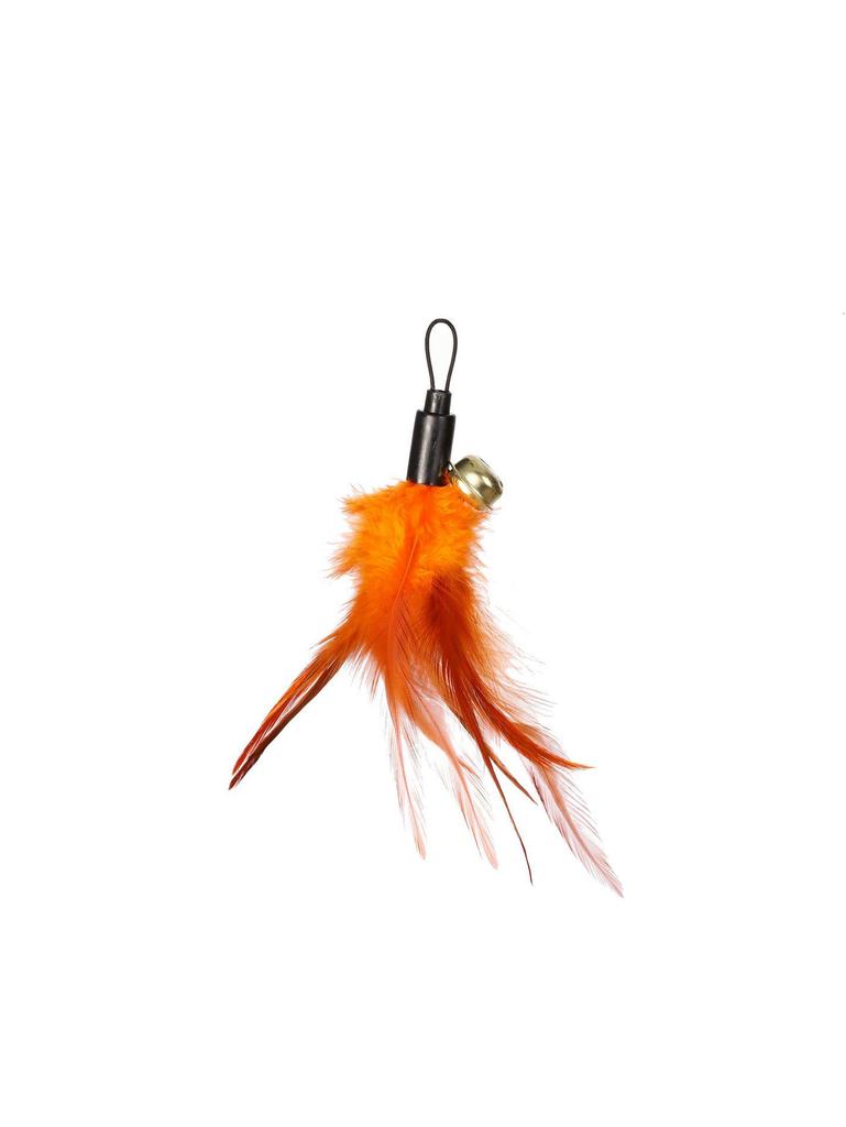 Cat Teaser Stick Replacement Feather Heads - Chicken & Feather Options
