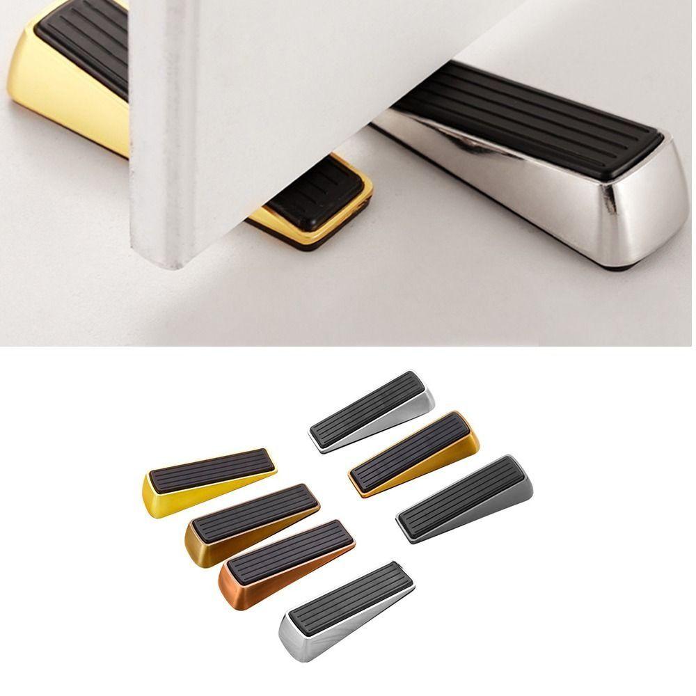 Zinc Zinc Zinc Alloy Door Stopper Mobile Door Stop Anti-collision Door Wedge Home