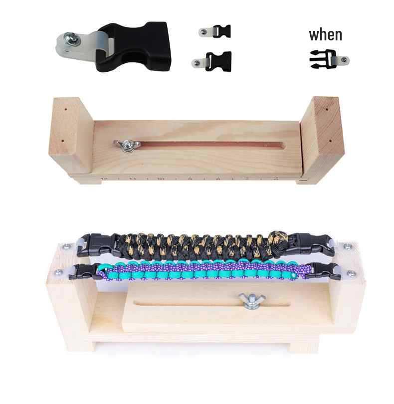 Paracord Bracelet Weaving Frame | Handmade Wooden Jewelry DIY Jigs