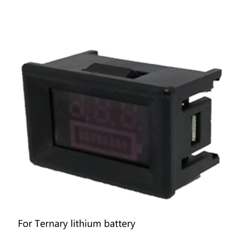 

Battery Capacity Monitor 5-100v Voltmeter Multimeter Tester Power Percentage Volt Indicator Gauge Waterproof LCD Display 1