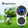 Golf Laser Rangefinder Rechargeable 600M/1000M 6X Magnification Monocular Telescope Range Finder for Outdoor Sports