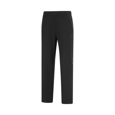 Casual Versatile Cool Breathable Knitted Sports Pants Men Bottoms Black AKYW199-1